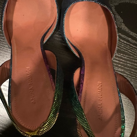 Amina Muaddi rainbow pump - Picture 4 of 6